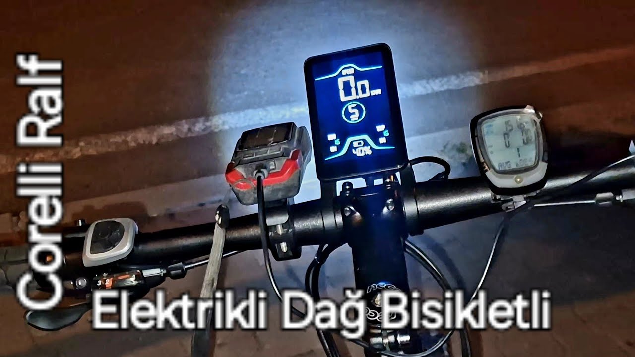 Kapadokya Cappadocia Corelli Ralf Elektrikli  Dağ Bisikleti ile 250 wat Reklam ücret almıyorum