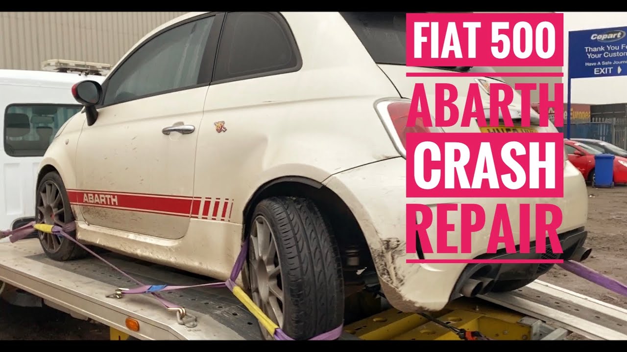 Fiat 500 ABARTH  salvage build
