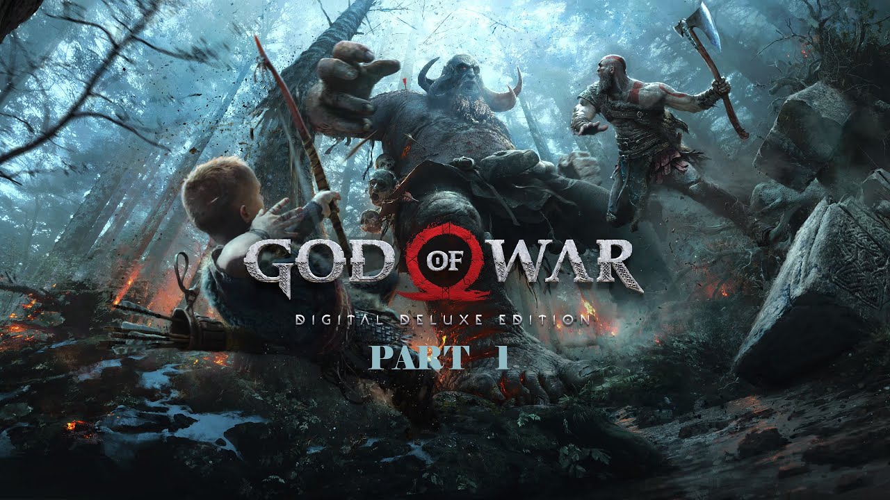 god of war with flame gaming