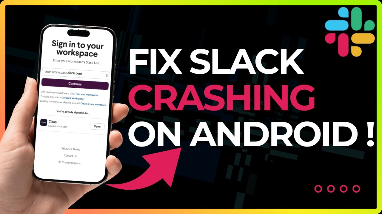 How to Fix Slack App Crashing on Android (2026)