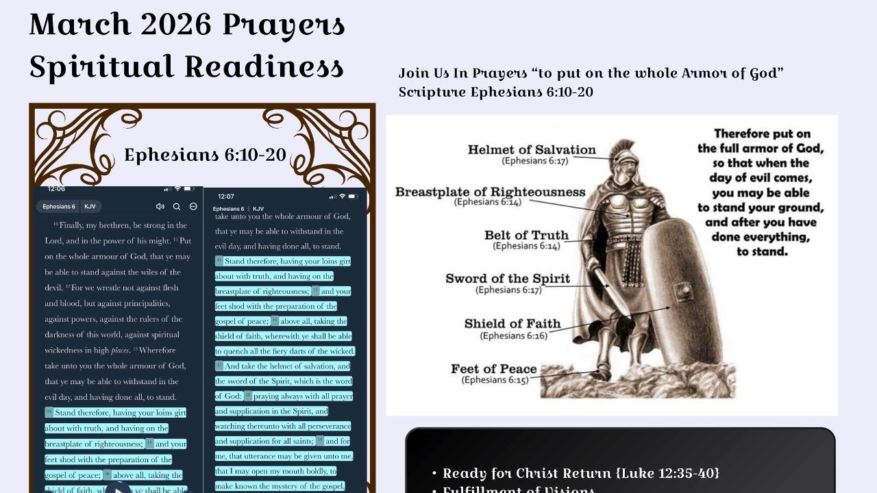 Prayer for Spiritual Readiness