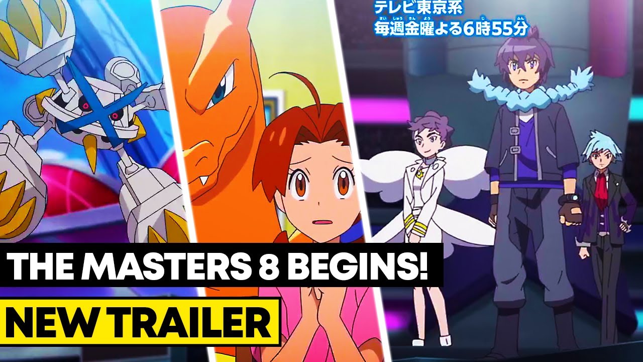 THE MASTERS 8 BEGINS!-ASH'S OLD POKEMON RETURN! | Pokemon Journeys