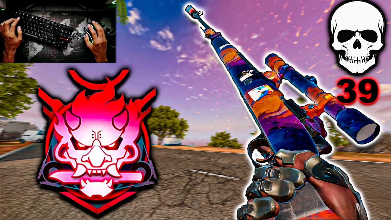 Kar98 Blood Strike Battle Royale Rank LEYENDA + Keyboard & Mouse CAM! #8