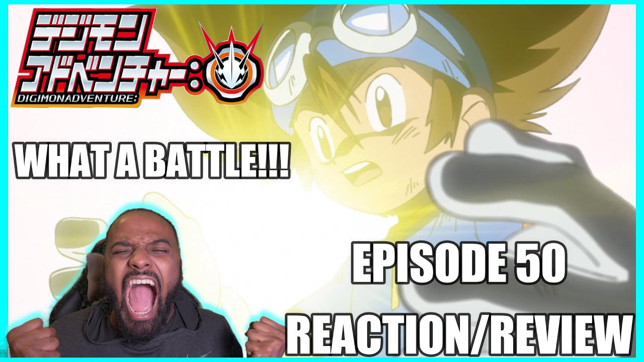 WHAT A BATTLE!!! Digimon Adventure (2020) Episode 50 *Reaction/Review*