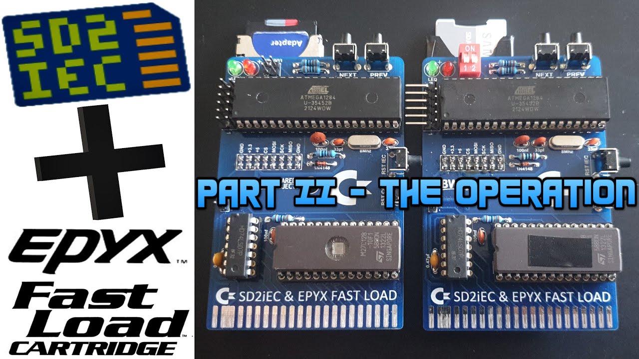 SD2IEC + EPYX Fast Load - The Operation
