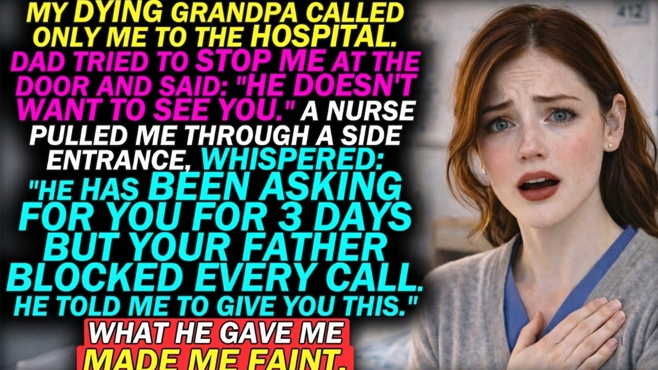 My Parents Told My Dying Grandpa I Didn't Want Him—His Nurse Showed Me What He Recorded