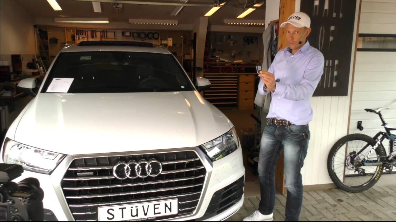 Audi Q7 2016 Keyless absichern Audi Keyless go abschalten Audi Q7 Alarmanlage nachrüsten