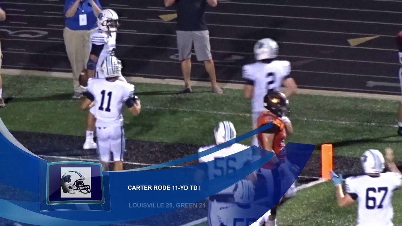 Louisville Leopards at Green Bulldogs Varsity Football Highlights 9 13 2019