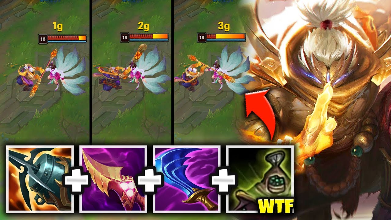ON-HIT JAX MELTS YOU LIKE BUTTER! EVERY 3RD AUTO IS A NUKE - League of Legends