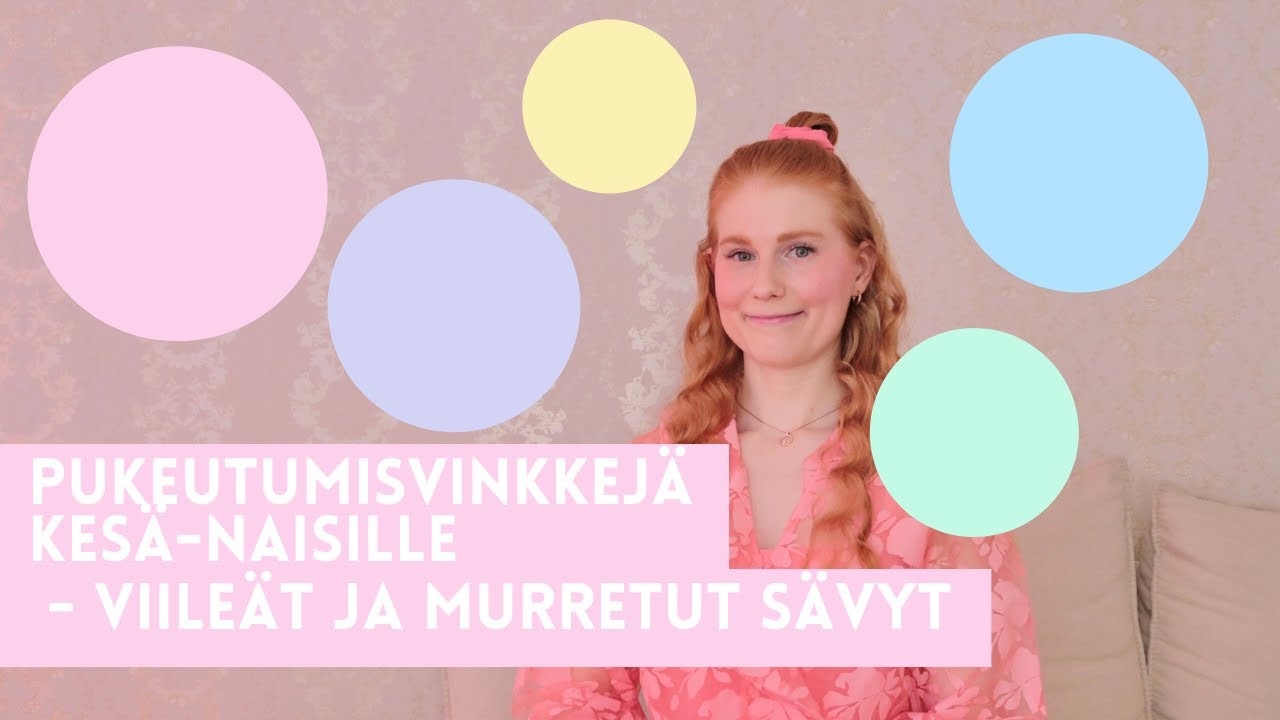 Pukeutumisvinkkejä kesä-naisille 💕 // Värianalyysi ~ Nina Jasmin