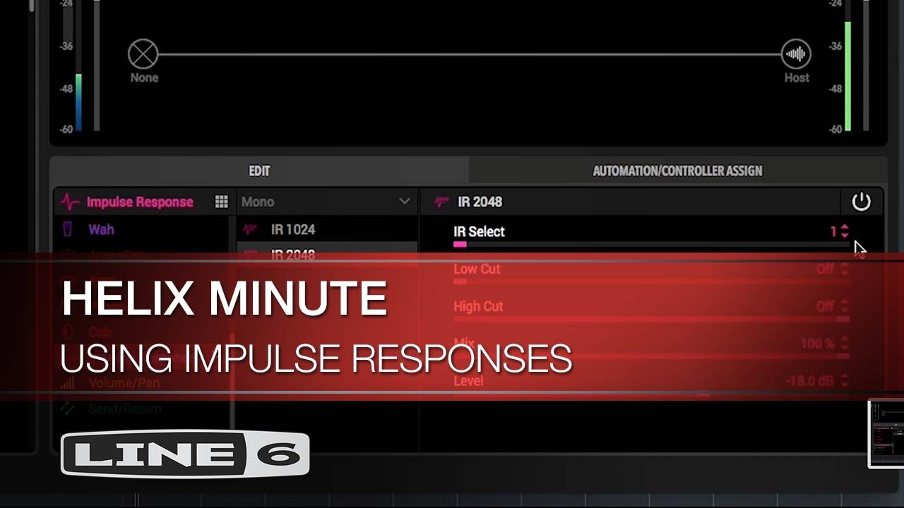 Line 6 | Helix Native Quickstart: Using Impulse Responses