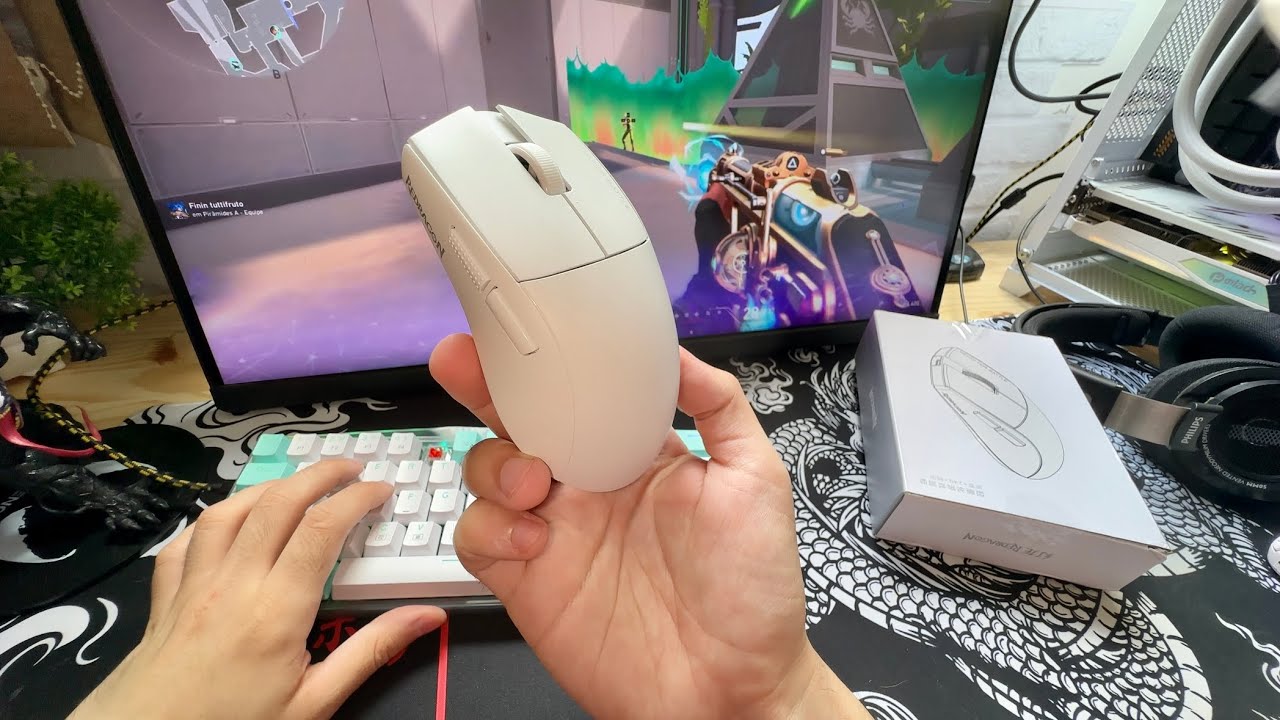 Mouse Wireless Redragon G49 PRO - O Melhor da Redragon e mais Barato com 4000hz que já testei