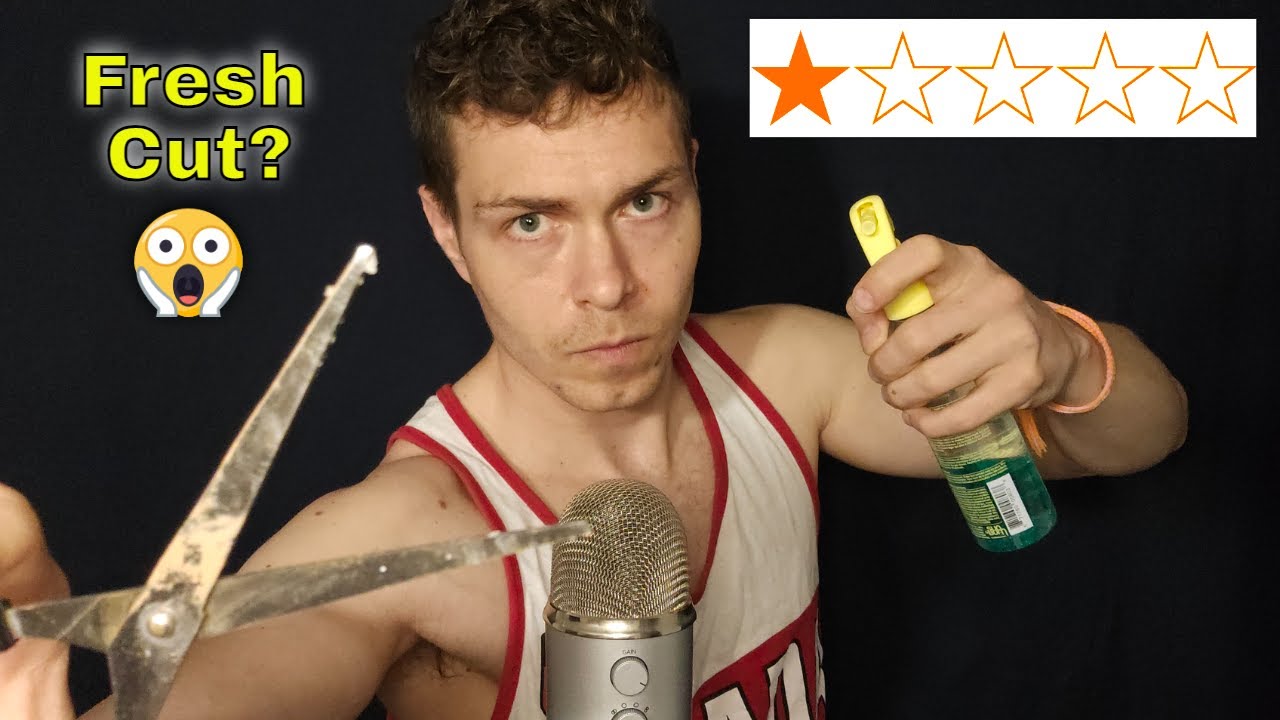 ASMR Worst Reviewed Haircut