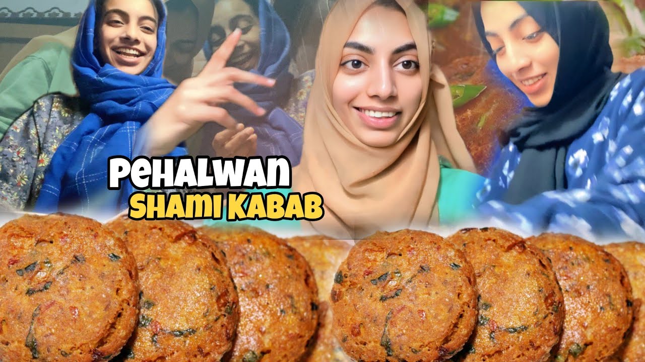 DAY 6 | Pehalwan Shami Kabab Banany Ka Tarika | Hath Jal gya 😭| Fun with Sisters 😅