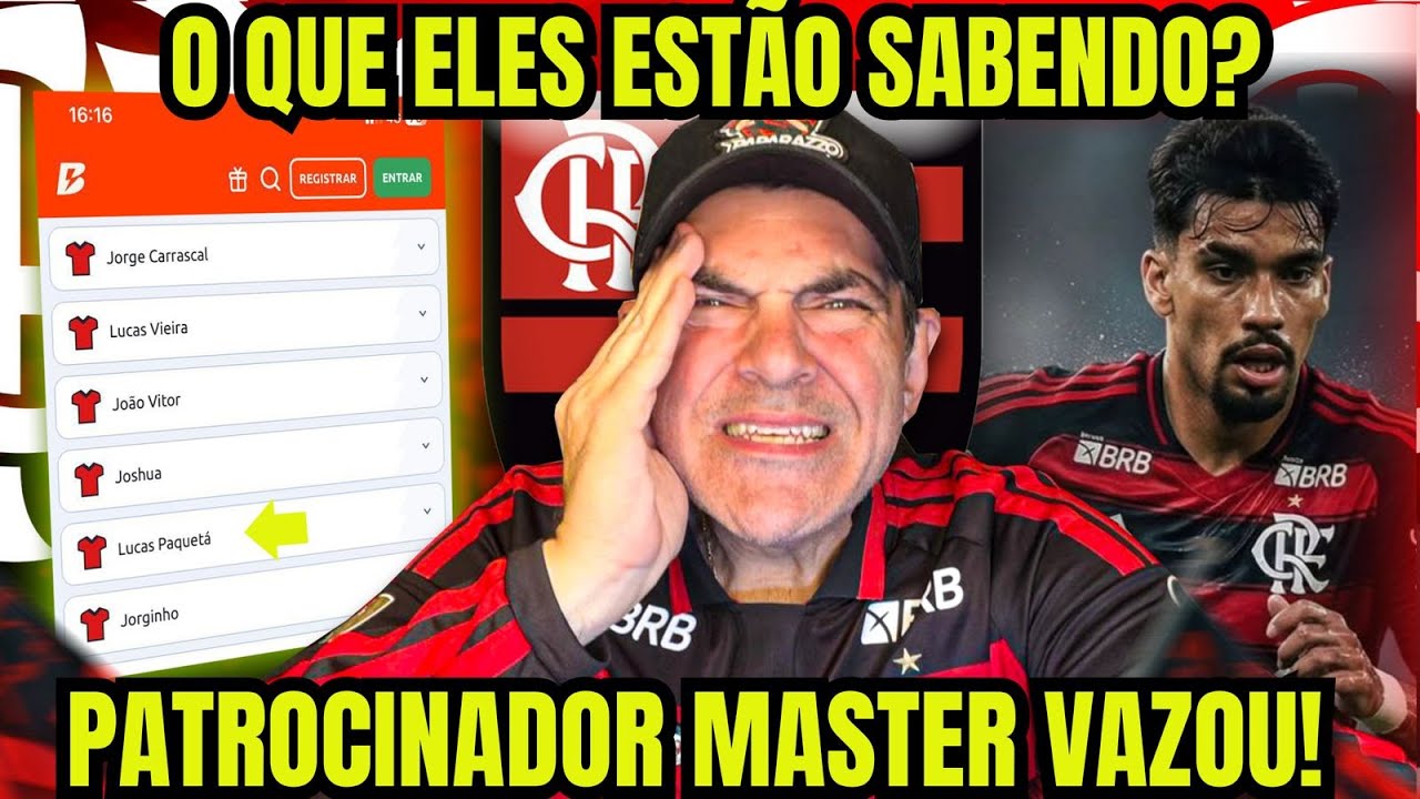 🚨 ATENÇÃO! MOVIMENTAÇÃO NOS BASTIDORES! O PATROCINADOR MASTER JÁ SABE DE ALGO? ISSO VAZOU!