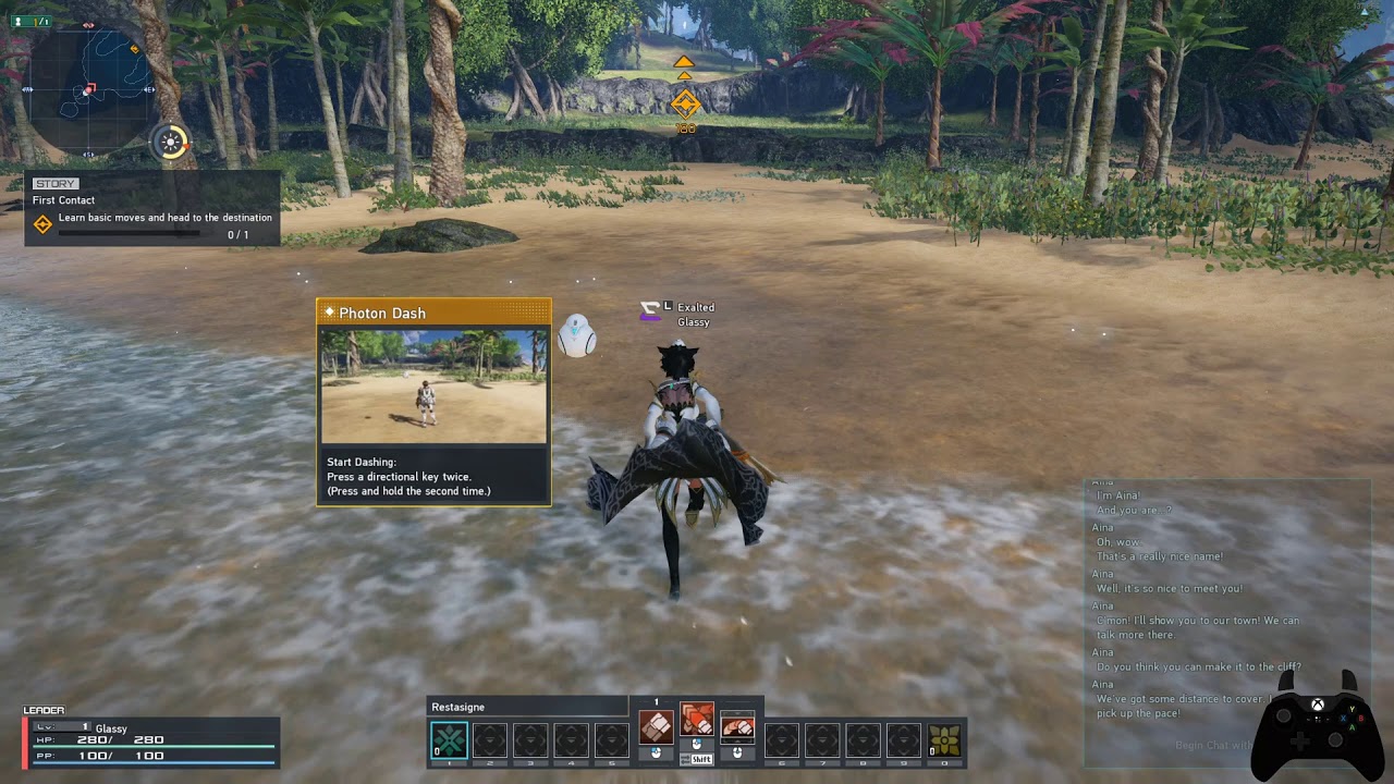 PSO2 NGS : launch day ! 1440p max settings