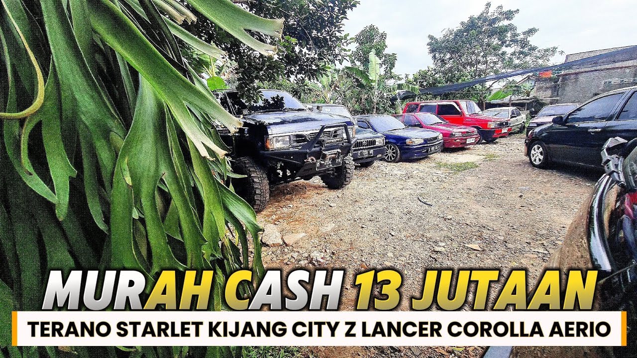 CASH 13 JUTAAN OBRAL MOBIL GANTENG BAWAH PASAR‼️PEDAGANG RUMAHAN CIBINONG MURAH AMBYAR