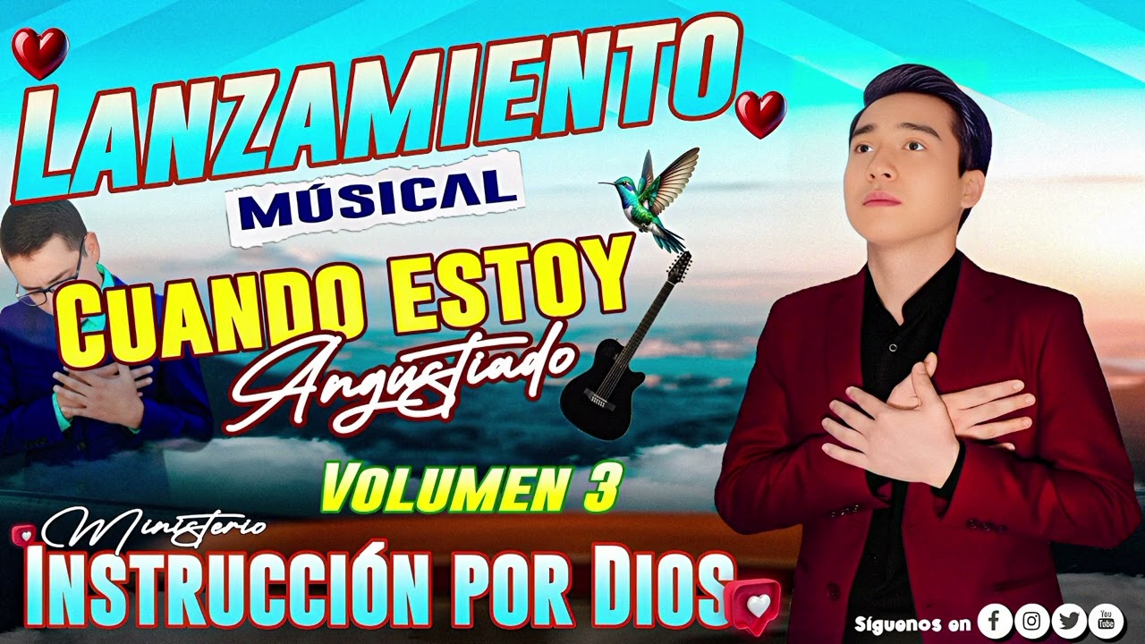 Ministerio instrucción por Dios..tema cuando estoy angustiado volumen 3 🎹🎤🇵🇪🔰🌎