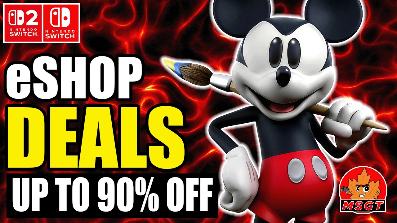 eSHOP SALE ALERT! 30 MUST HAVE BLACK FRIDAY Nintendo Switch & Switch 2 Game Deals Up to 90% OFF