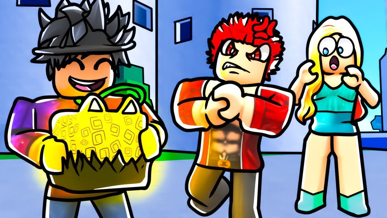 He Got JEALOUS Of My OVERPOWERED FRUITS, Then This Happened... (Roblox Blox Fruits)