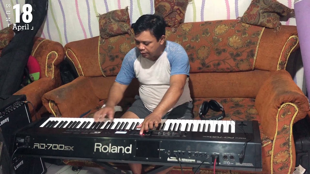 Trial ROLAND RD 700sx - SUARANYA MANTAP!