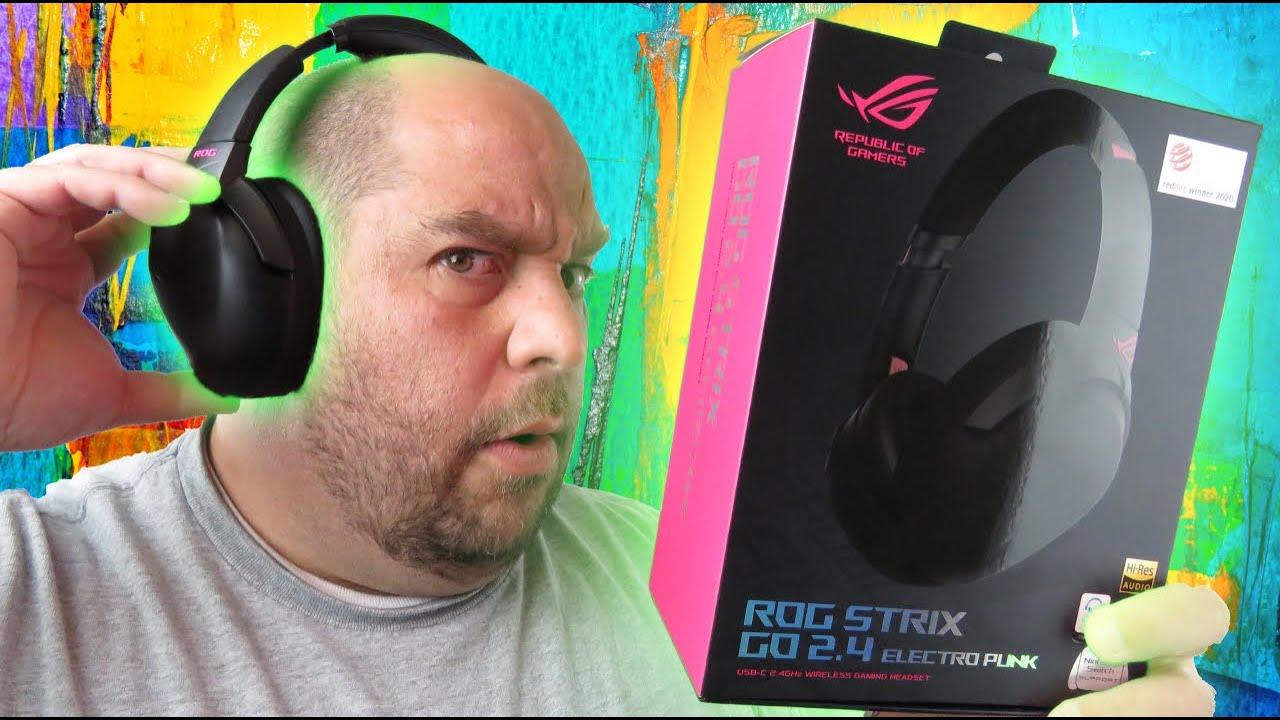 ASUS ROG Strix Go 2.4 | Wireless Gaming Headset Unboxing and Overview - Gaming Headphones
