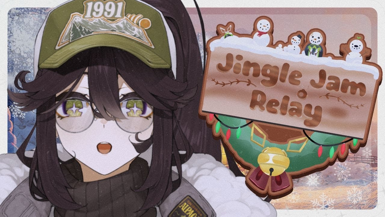 【JINGLE JAM KARAOKE RELAY】Spreading the Christmas cheer~! ❄️