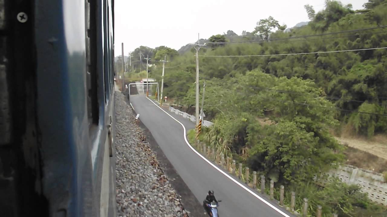 舊山線郵輪式列車折返線通過(回程)