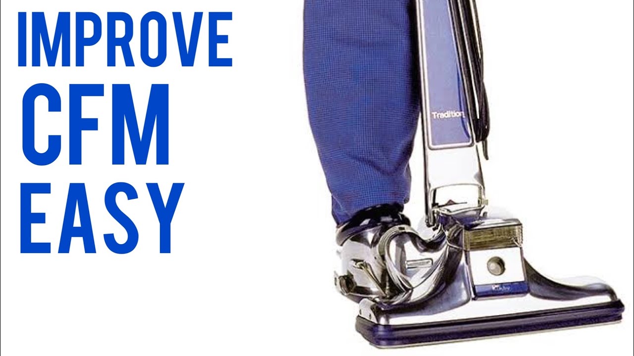 KIRBY VACUUM: HOW TO UPGRADE  KIRBY TRADITION TO USE HEPA BAGS