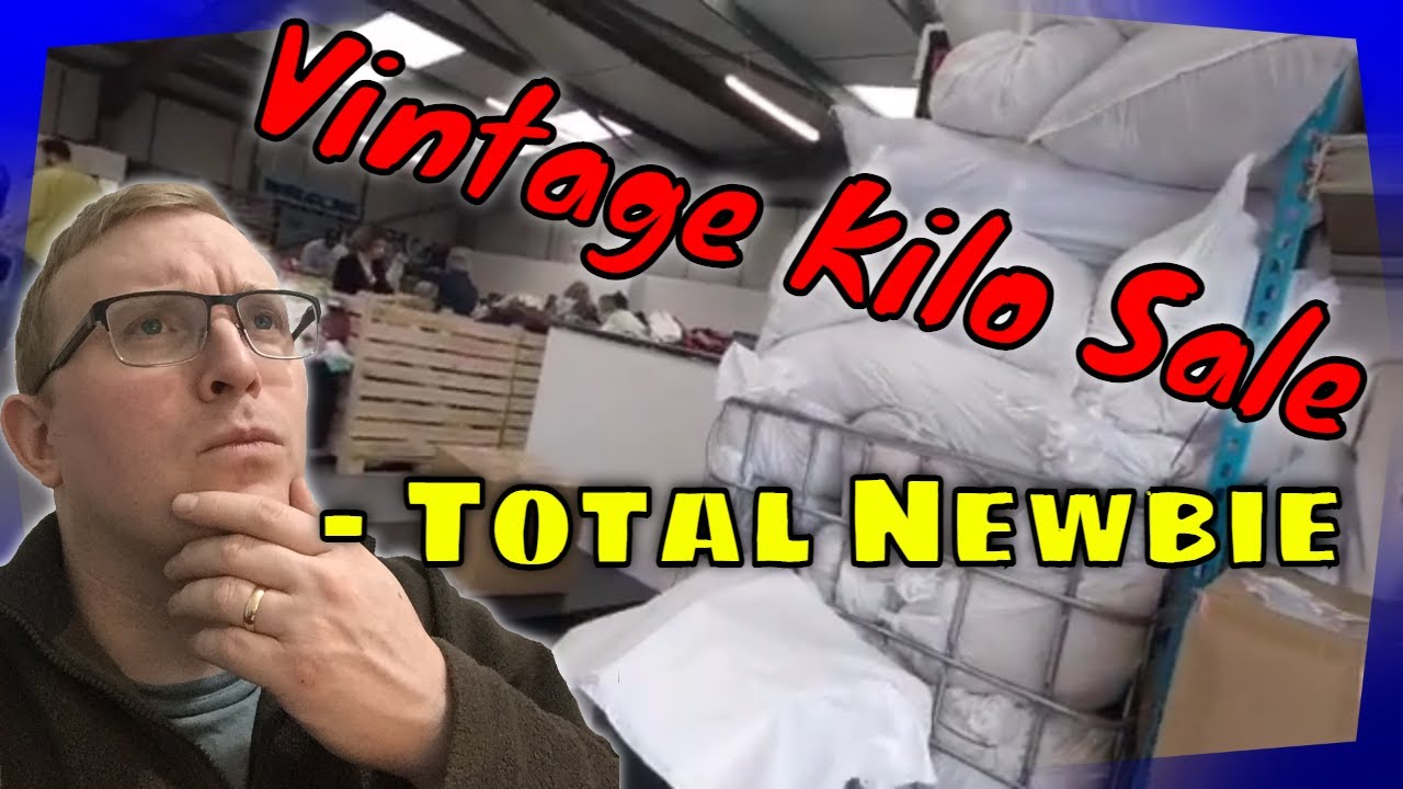 First time at a Vintage kilo sale - My thoughts & Clothing Haul