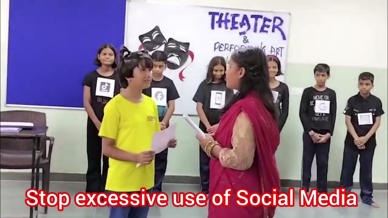 Skit by students of PM SHRI K V Aliganj 