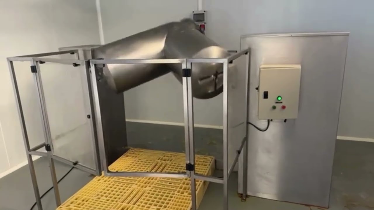 MEZCLADOR EN V DE 300 L TURU (Ref. J-160)