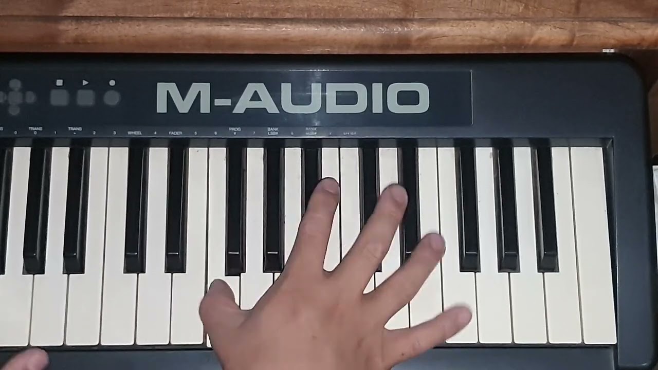 🟡 Somos el pueblo de Dios Merengue Piano nota fa mayor