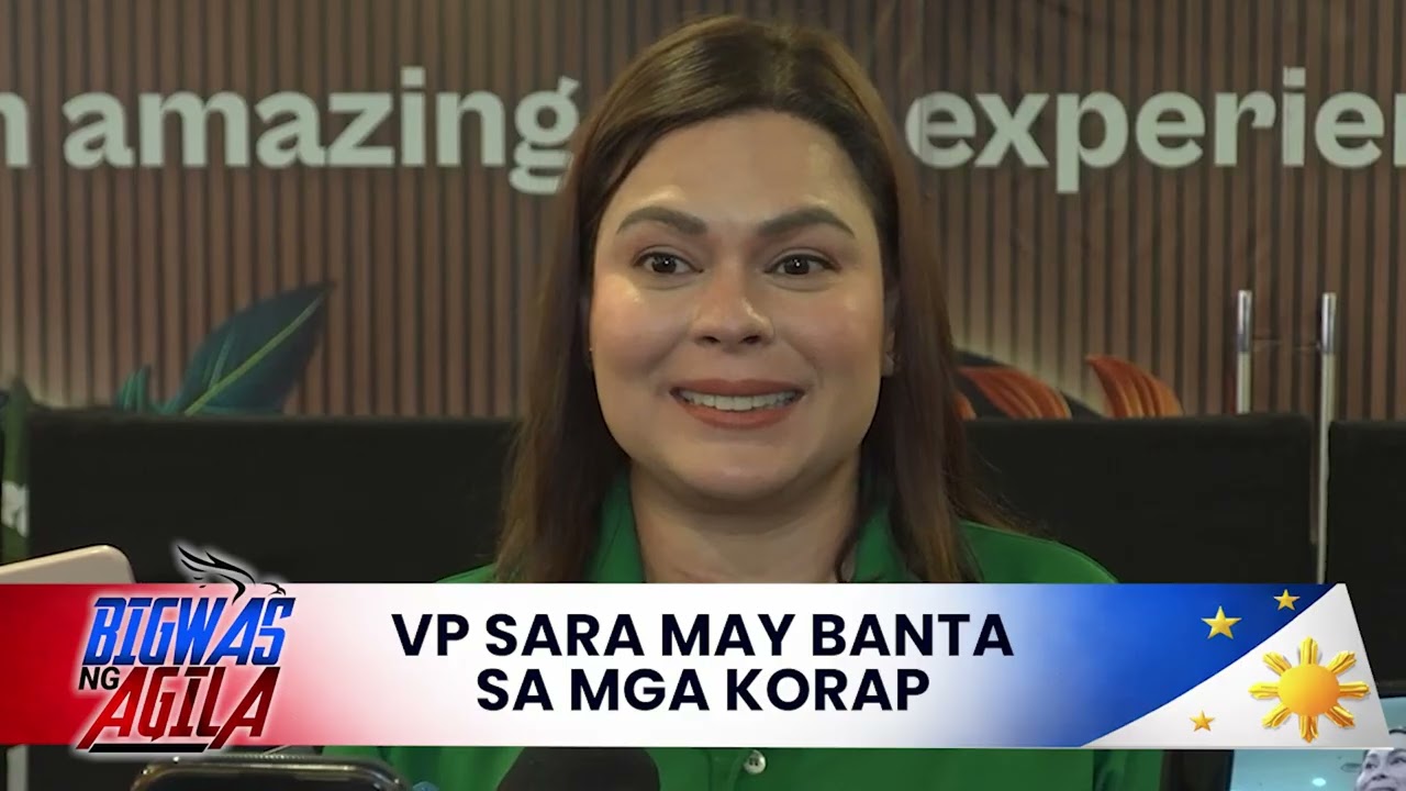VP SARA MAY BANTA SA MGA KORAP