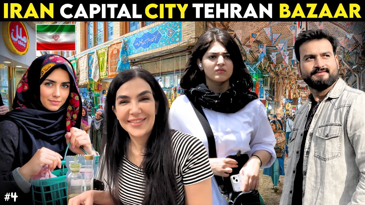 Iran Capital City Tehran Bazaar Tour