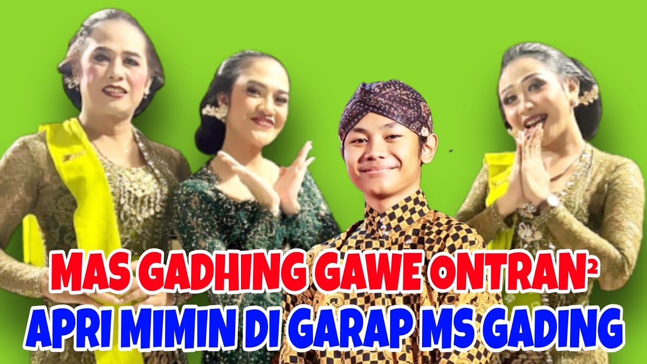 Limbukan wayang kulit Ki Gadhing vs Apri Mimin & tatin 