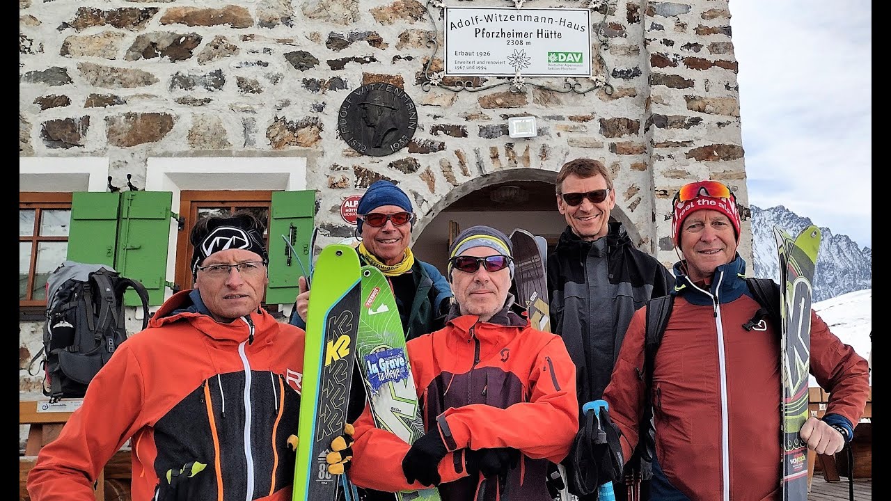 Pforzheimer Hütte Skitourenwoche DAV Wetzlar