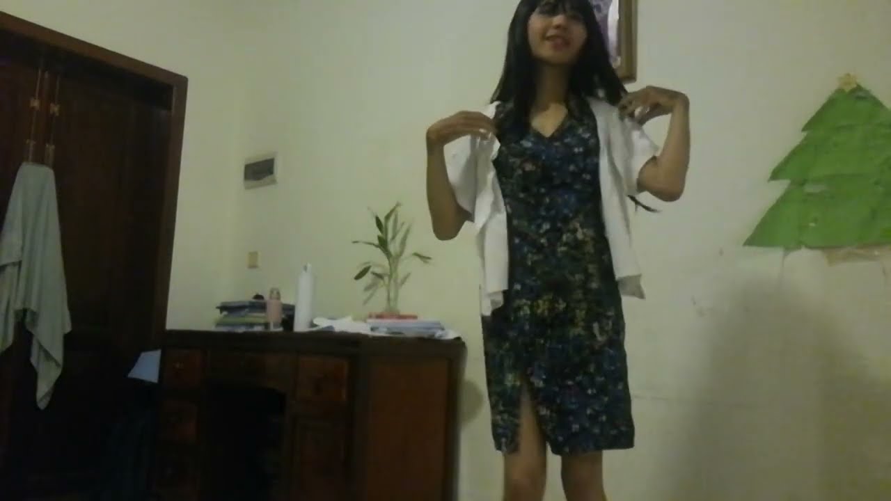 Crossdressing in 4 dresses