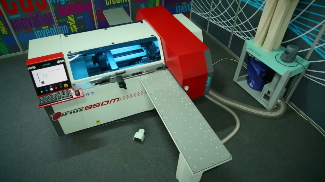 AES SIRIUS 950M  CNC Drilling Machine   Flexible Drilling and Routing Operations