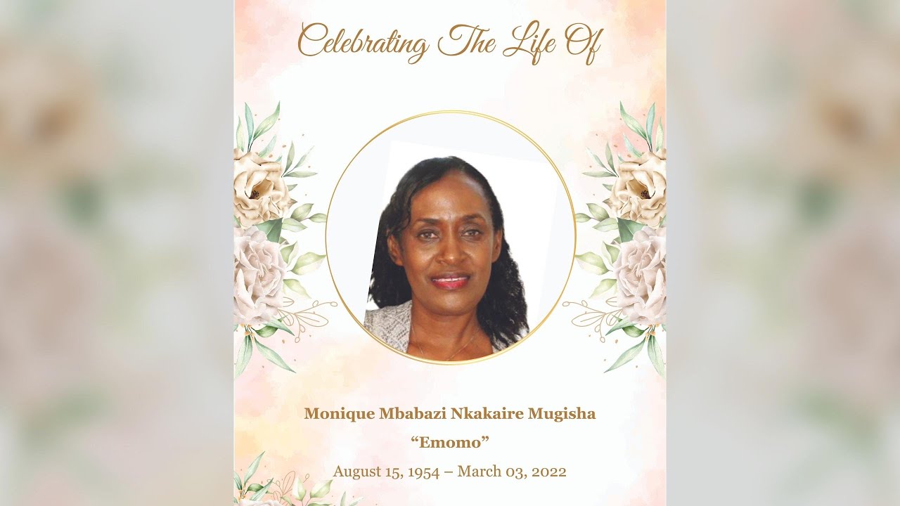 Celebrating the life of Monique Mbabazi Nkakaire Mugisha
