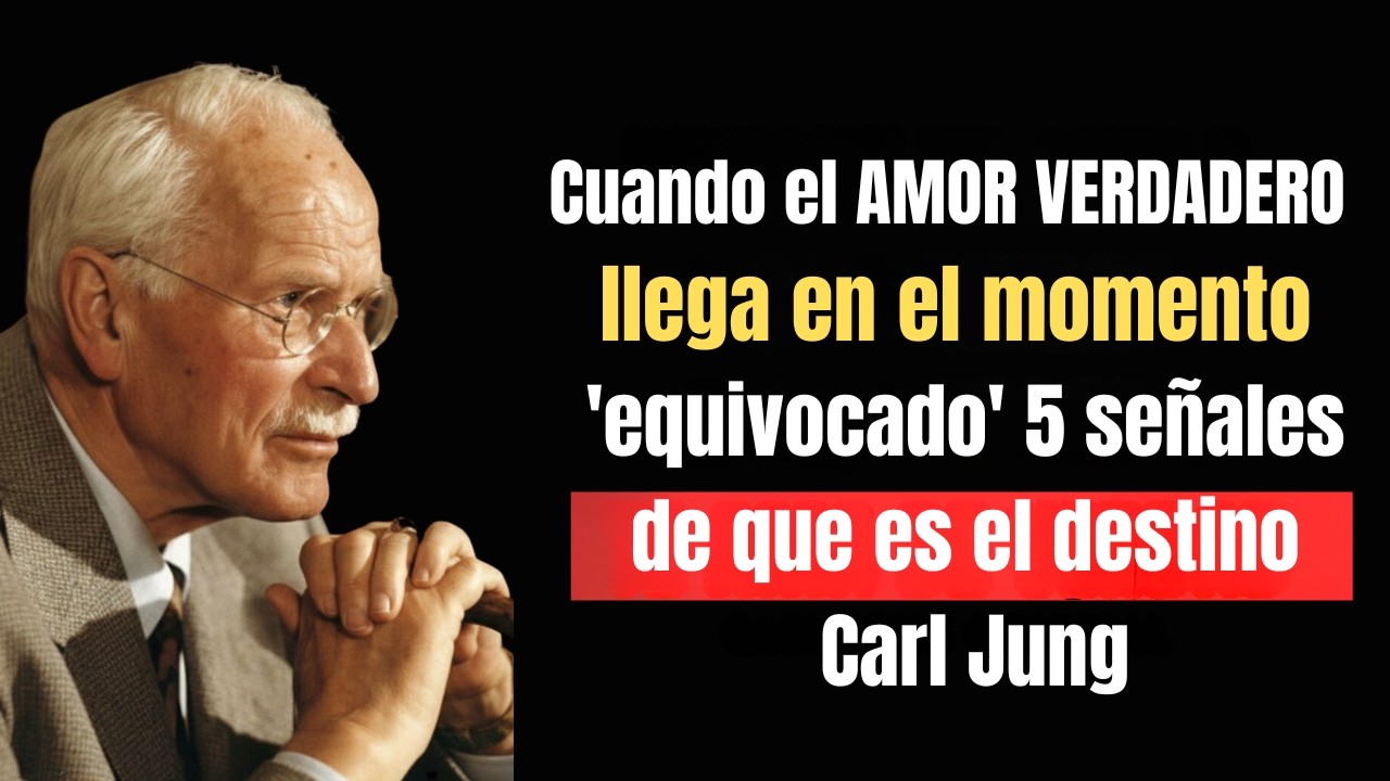 Cuando el AMOR VERDADERO llega en el momento 'equivocado' 5 señales de que es el destino | Carl Jung
