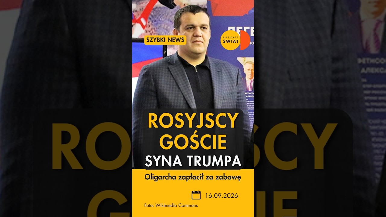 Czy Rosja finansowała wesele Trumpa Jr?