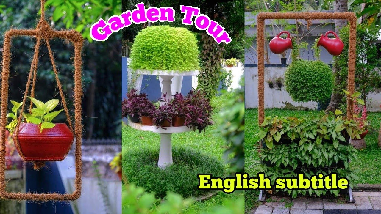 Beautiful and creative Garden Tour in India|How to set beautiful Home Garden|Flower garden Overview🔥