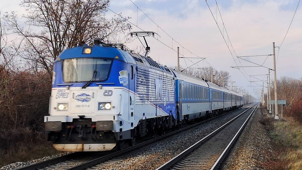 Vlaky/ Trains Popovice u Rajhradu 5.12.2020