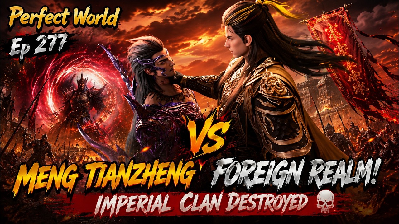 Meng Tianzheng vs Foreign Realm! Imperial Clan Beheaded | Perfect World | Episode 277