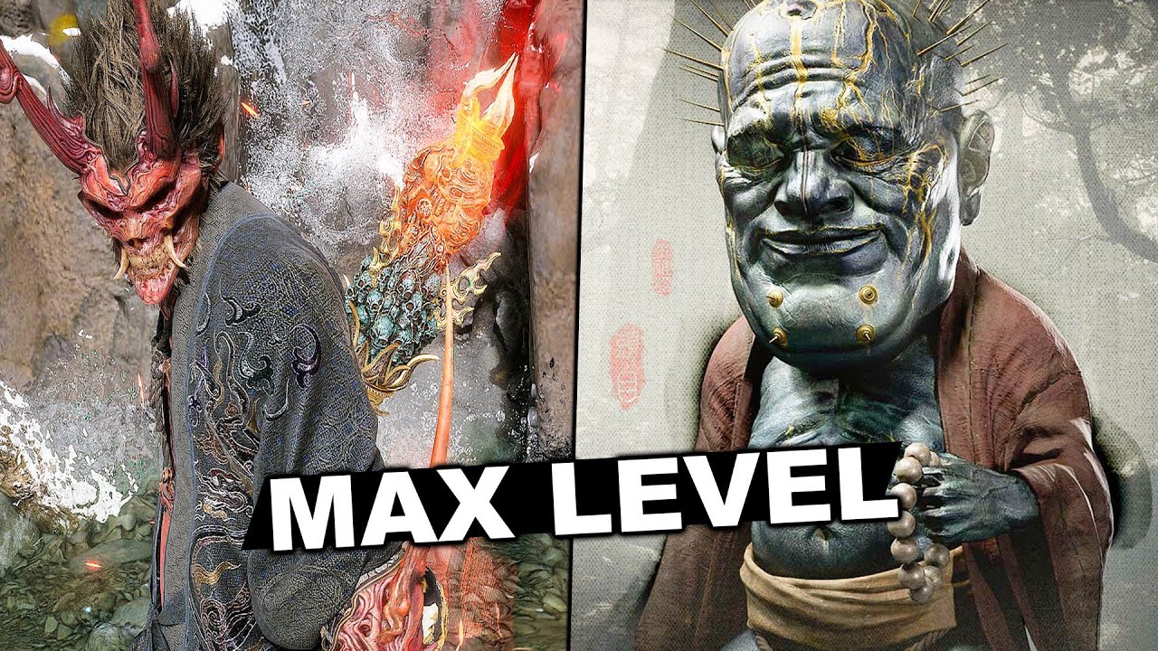 Black Myth Wukong - MAX LEVEL 342 Vs Gauntlet Cursed Bosses Gameplay (NO DAMAGE)
