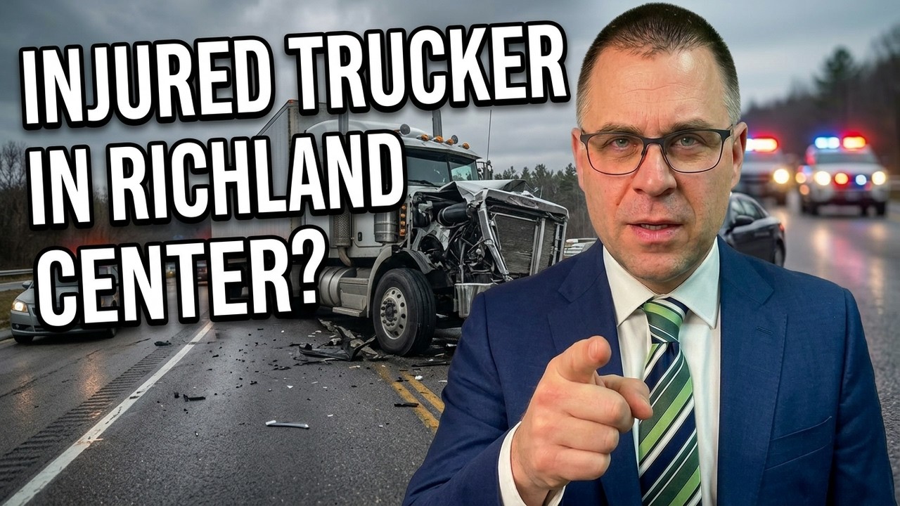 Injured in a Richland Center Trucking Accident? Here's what you need to know.