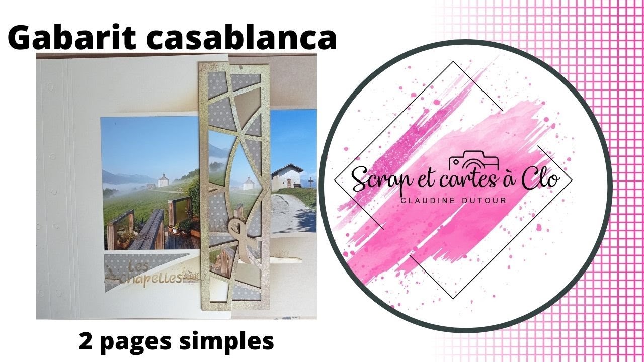 Gabarit Casablanca 2: 2 pages simples