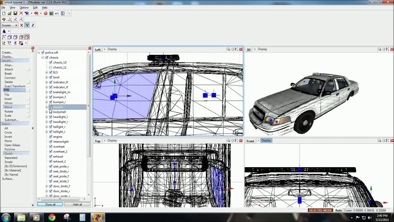Zmodeler Tutorial  1