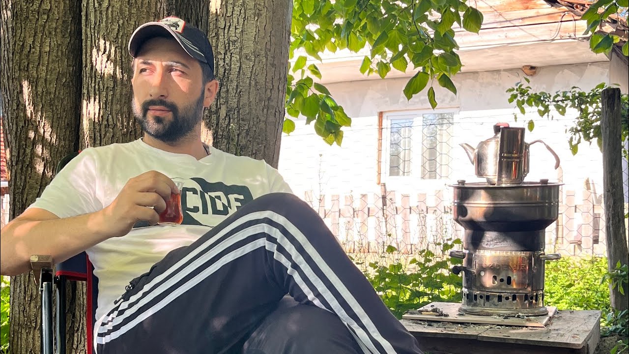 YAZA GİRERKEN KÖYDEKİ KOMŞULARIMIZLA SEMAVER, SOHBET, MUHABBETİMİZİ ETTİK 😇 #köy #köydekiyaşamımız